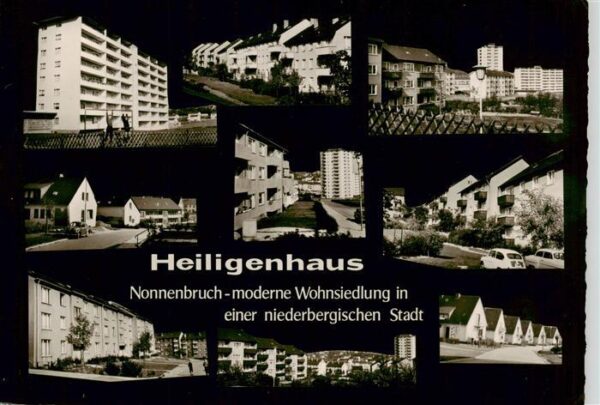 Heiligenhaus Mettmann Nonnenbruch moderne Wohnsiedlung Details