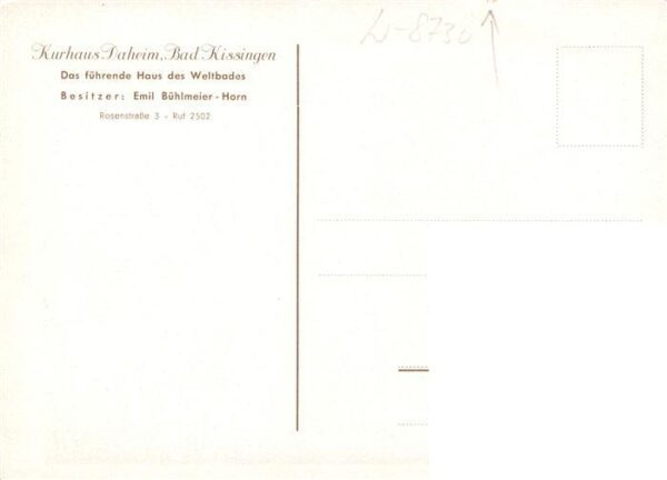 Bad Kissingen Kurhaus Daheim – Bild 2