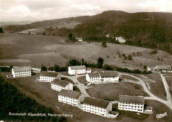 Neutrauchburg Kuranstalt Alpenblick Fliegeraufnahme