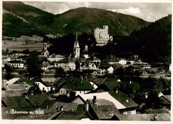Brunico Bruneck Pustertal IT Ortsansicht
