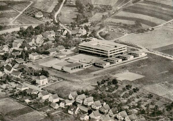 Rai-Breitenbach Breuberg Odenwald Fliegeraufnahme mit Georg Ackermann Schule