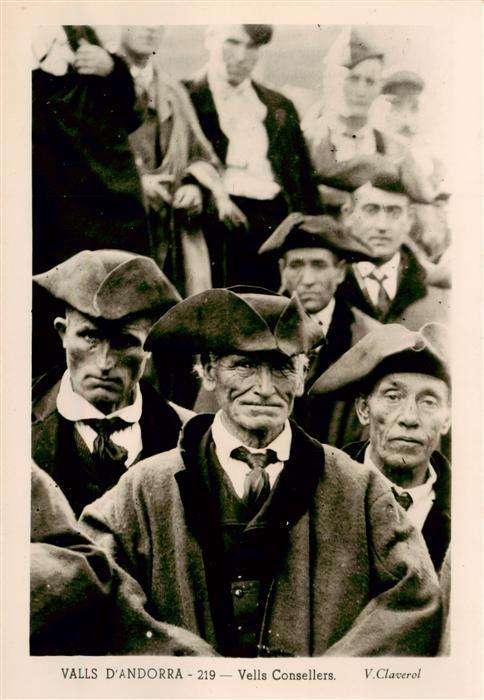 Valls d Andorra Vells Consellers