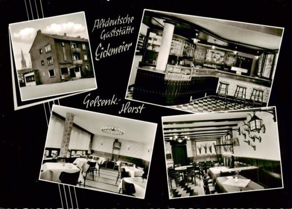 Horst Gelsenkirchen Altdeutsche Gaststaette Eickmeier Gastraeume Bar
