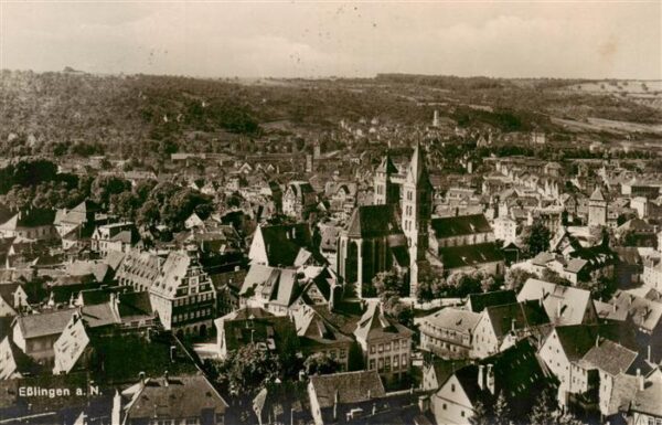 Esslingen  Neckar Stadtpanorama
