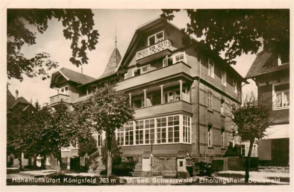 Koenigsfeld Schwarzwald Erholungsheim Doniswald