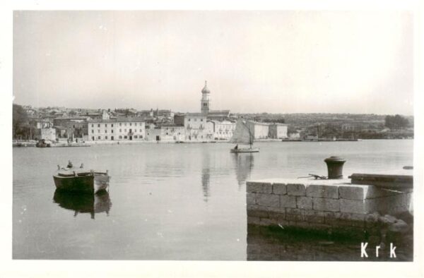Krk Otok Croatia Partie am Hafen