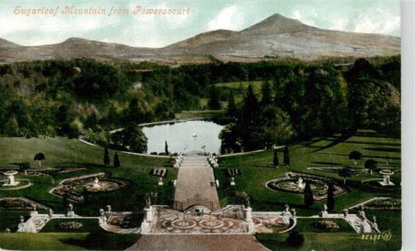 Powerscourt Enniskerry Ireland Panorama Sugarloaf Mountain