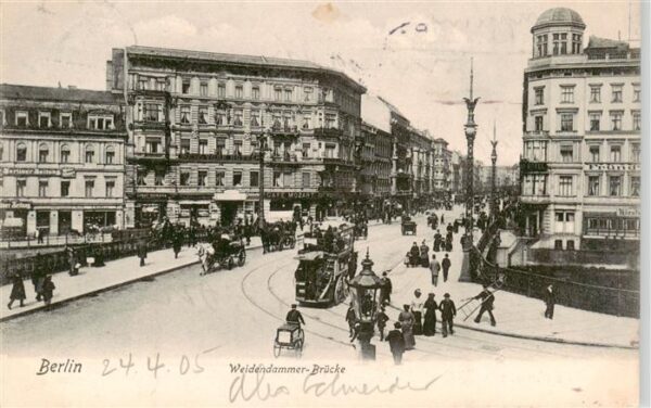 Berlin Weidendammer Bruecke