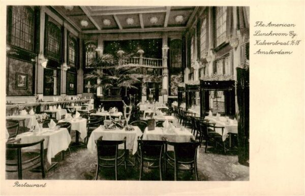 Amsterdam  NL The American Lunchroom Restaurant