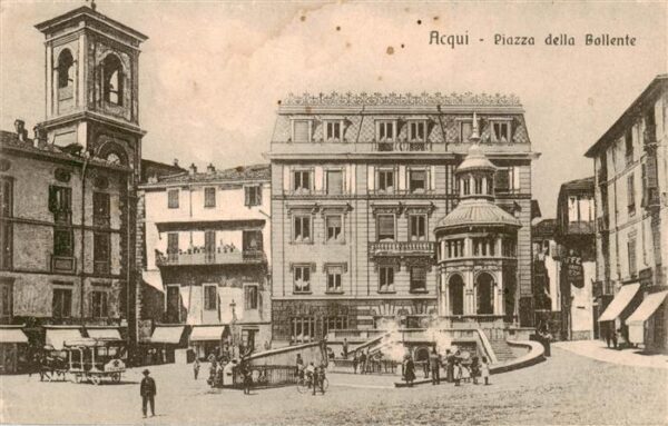 Acqui Terme Piemonte IT Piazza della Bollente