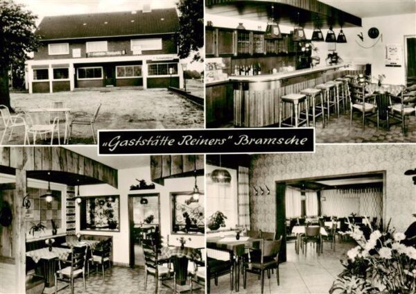 Bramsche Lingen Gaststaette Reiners Gastraeume Bar