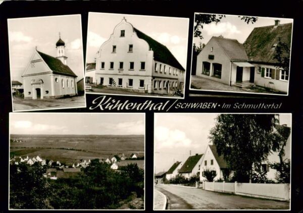 Kuehlenthal Kirche Rathaus Panorama Strassenpartie