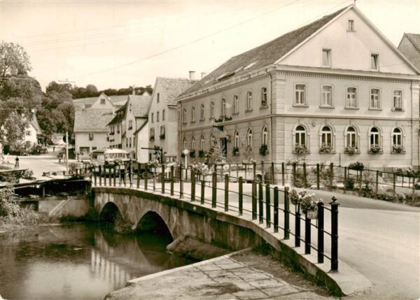 Trochtelfingen Hohenzollern Gasthof zum Roessle Strassenpartie