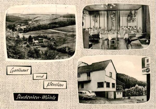 Nomborn Panorama Gasthaus Pension Studenten Muehle