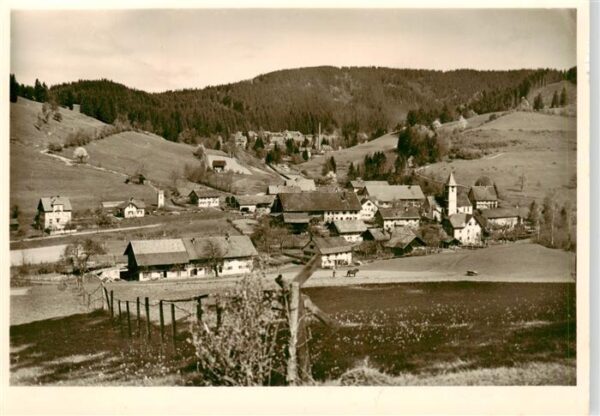 ueberruh Isny Allgaeu Post und Bahnstation Grossholzleute Panorama