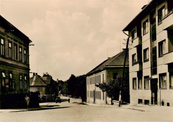Dolni Kralovice Humpolec Humpoletz CZ Ortsstrasse Zentrum