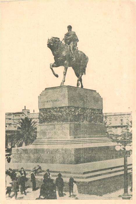 Montevideo  Uruguay Reiterstandbild Denkmal