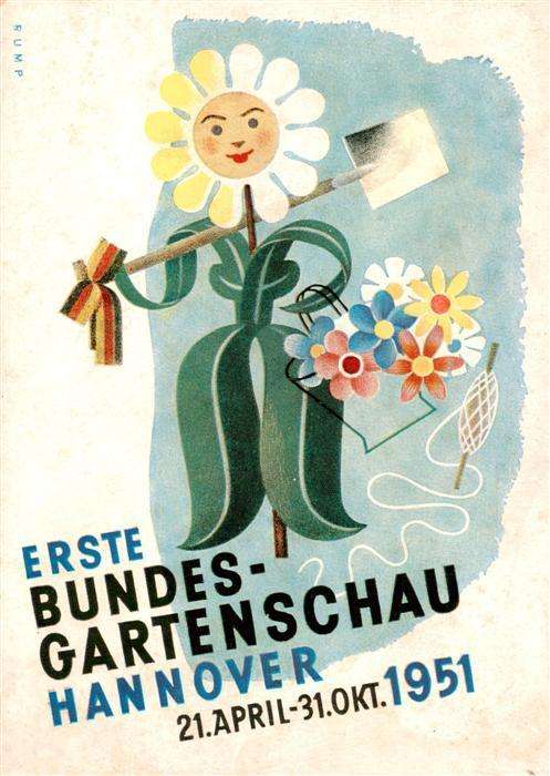 Hannover Erste BUGA Hannover 1951