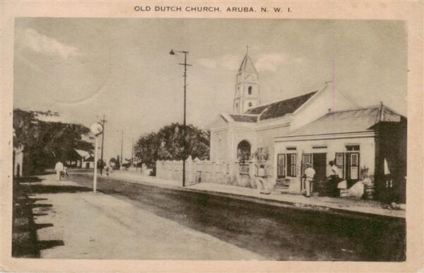 Aruba Niederlaendische Antillen Old Dutch Church