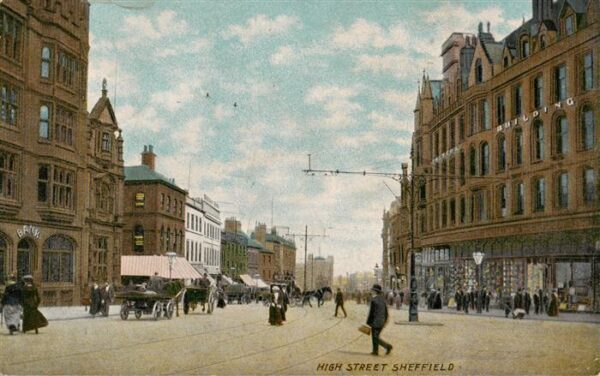 Sheffield  UK High Street