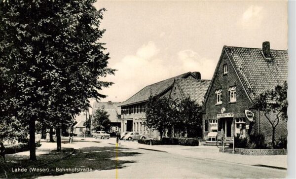 Lahde Weser Bahnhofstrasse