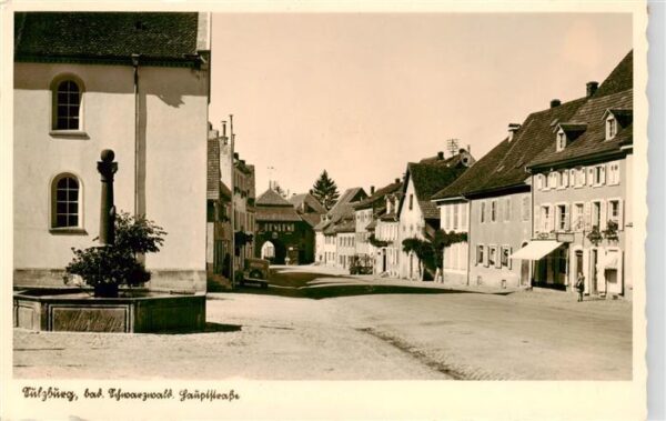 Sulzburg Freiburg Hauptstrasse Brunnen
