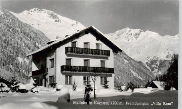 Mallnitz Tauernbahn Kaernten AT Fremdenheim Villa Rom