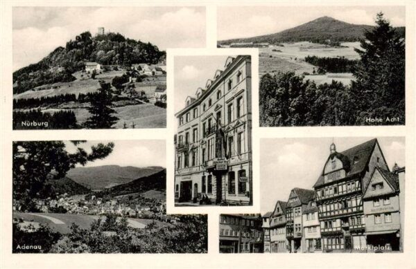 Adenau Ahrweiler Rheinland-Pfalz Nuerburg Adenau Hohe Acht Marktplatz