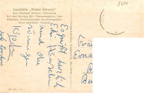 Toenisheide Gaststaette Kleine Schweiz Gastraeume Panorama – Bild 2