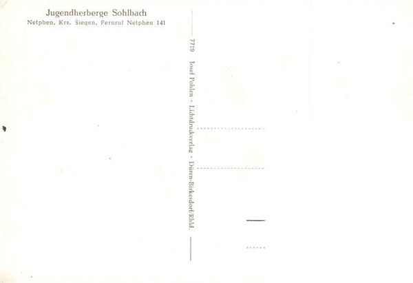 Sohlbach Netphen Landschaftspanorama Jugendherberge Waldpartie Weiher – Bild 2