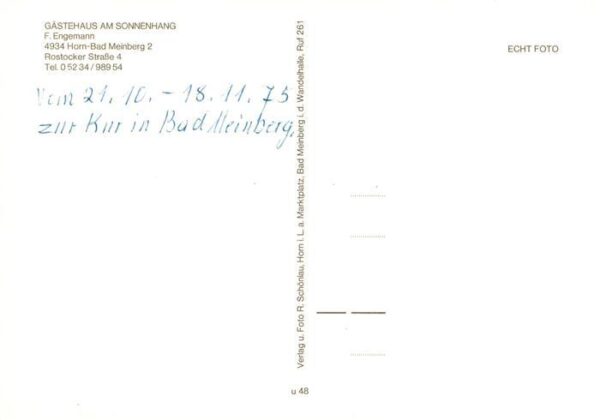 Horn-Bad Meinberg Gaestehaus am Sonnenhang – Bild 2