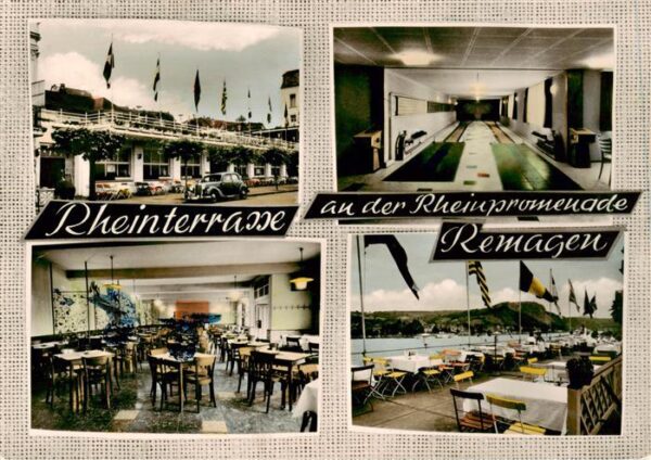 Remagen Rheinterrasse an der Rheinpromenade