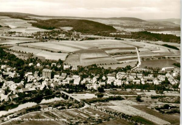 Beisefoerth Malsfeld Fuldatal Panorama Ferienparadies im Fuldatal