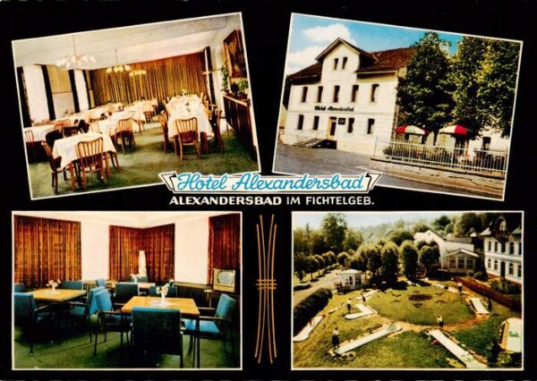 Alexandersbad Bad Hotel Alexandersbad Restaurant Minigolf