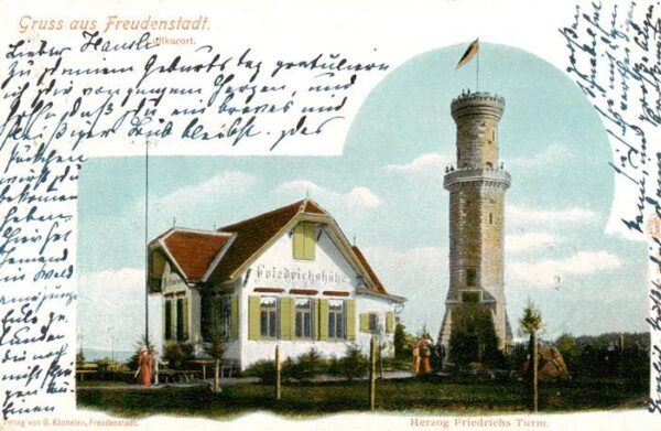 Freudenstadt Hotel Friedrichshoehe Herzog Friedrichs Turm