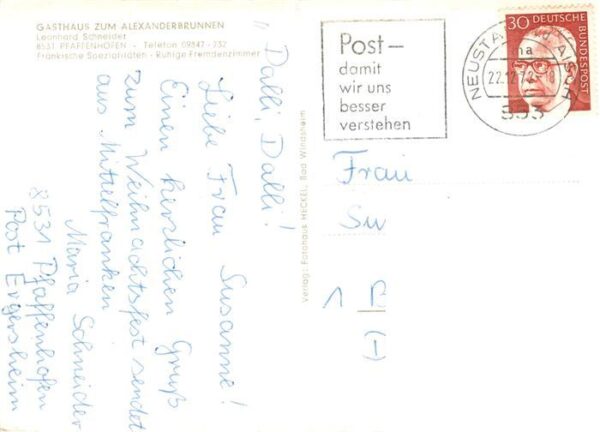 Pfaffenhofen Nuernberg Gasthaus zum Alexanderbrunnen – Bild 2