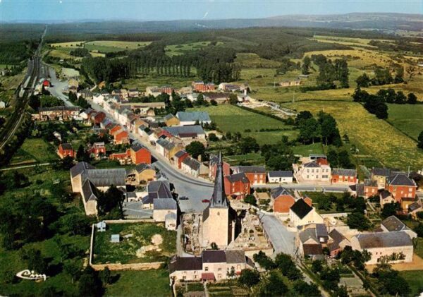 Melreux-sur-Ourthe Belgie Vue aerienne