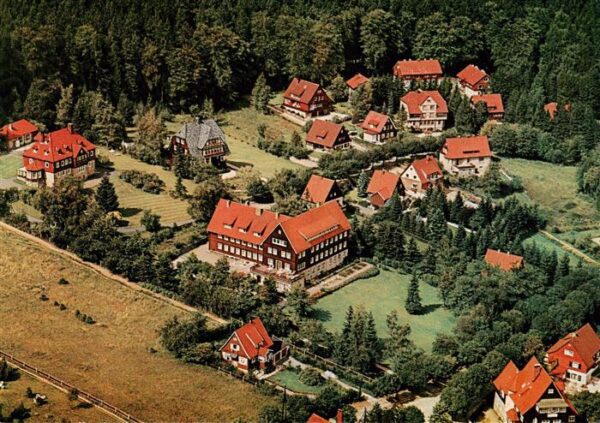 Braunlage AEG Ferienheim Fliegeraufnahme