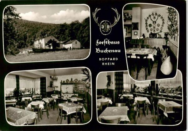 Boppard Rhein Forsthaus Buchenau Gastraum