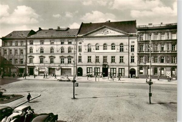 Olomouc Olmuetz CZ Stalinovo namesti Krajske divadlo