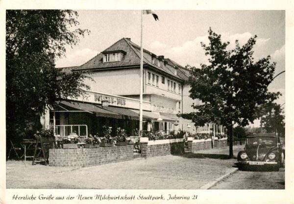 Hamburg Gaststaette Cafe Restaurant Milchbar Neue Milchwirtschaft