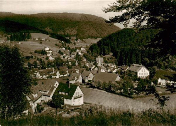Buhlbach Obertal Panorama Sommer- und Wintersportplatz im Schwarzwald