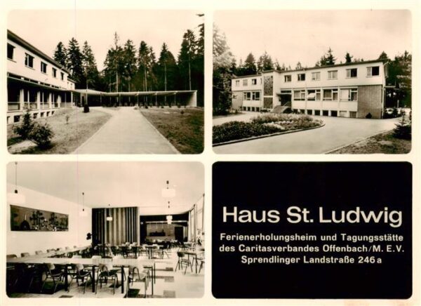 Offenbach  Main Haus St. Ludwig Ferienerholungsheim Tagungsstaette des Caritasve