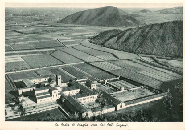 Praglia Teolo Veneto IT La Badia di Praglia vista dai Colli Euganei