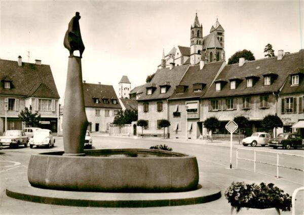Breisach Rhein Europabrunnen