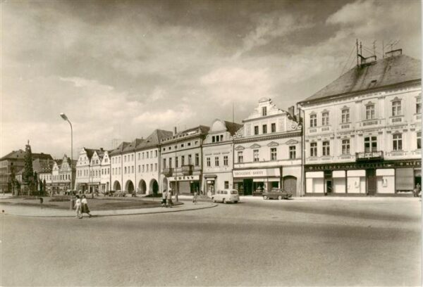 Zatec Saaz CZ Namesti Velke rijnove revoluce