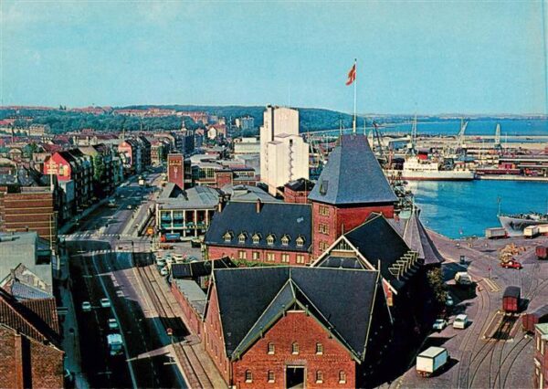 Aarhus DK Toldboden og Havnen
