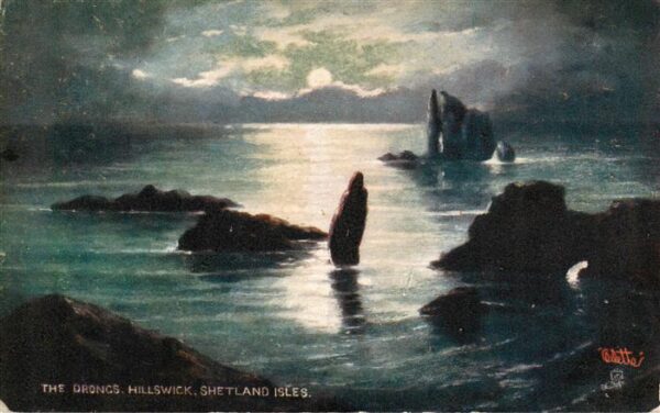 Verlag Tucks Oilette Serie Nr. Hillswick Shetland Isles