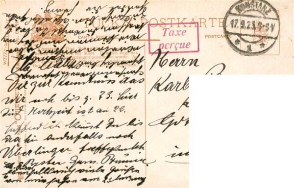 Verlag Tucks Oilette Serie Nr. Nr.684 B Konstanz Schmetztor – Bild 2
