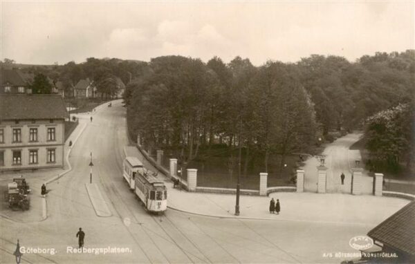 Strassenbahn Tramway-- Goeteborg Redbergaplatz